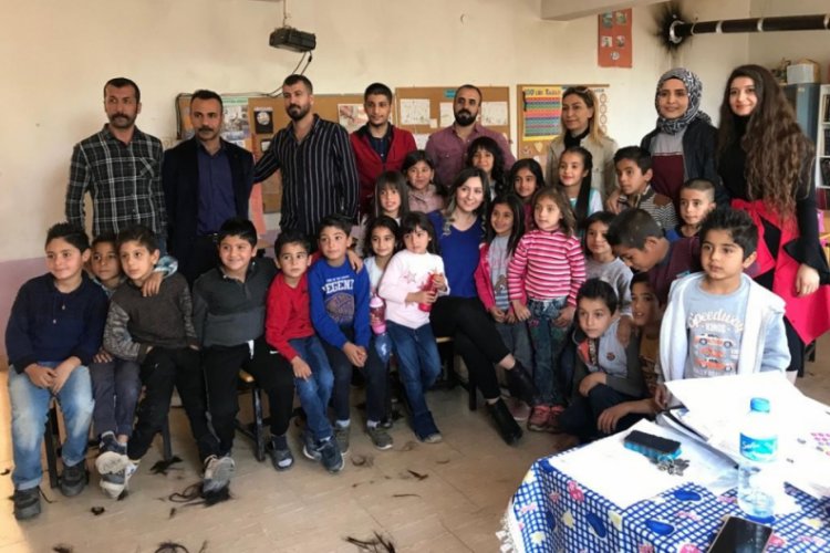 K&ouml;y okullarındaki &ouml;ğrencilere kuaf&ouml;r hizmeti
