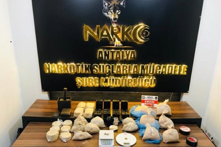 18 kiloluk uyuşturucu operasyonu