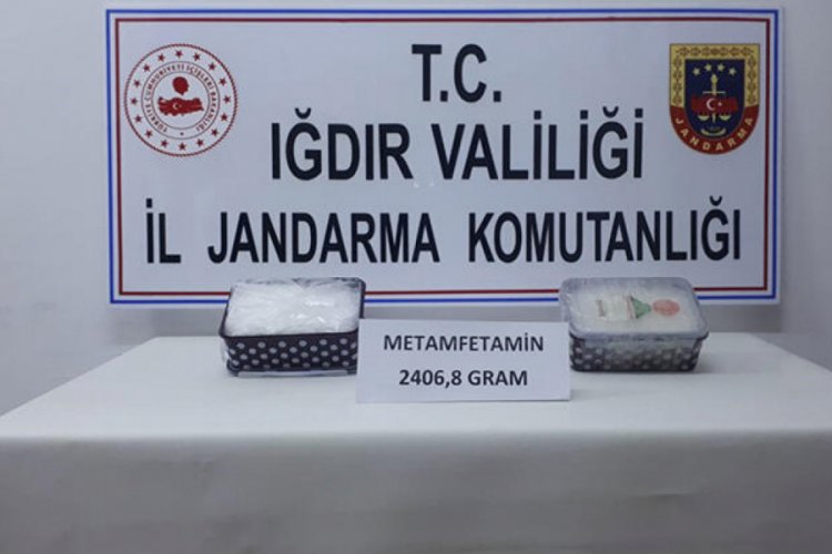 K&ouml;y evinde 2,5 kilo metamfetamin ele ge&ccedil;irildi