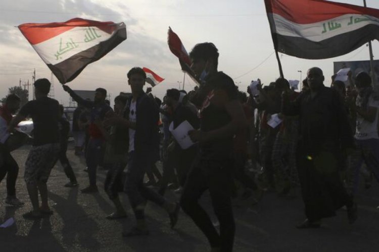 Irak'ta g&ouml;sterilere katılan aktivist &ouml;ld&uuml;r&uuml;ld&uuml;