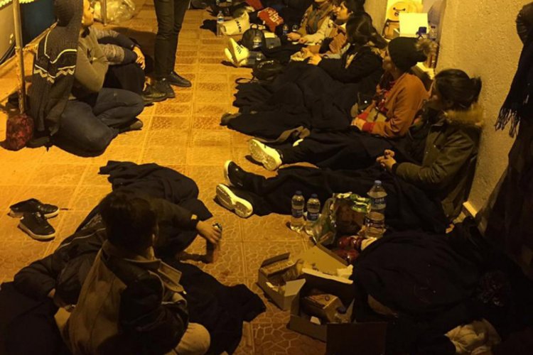 İnsan ka&ccedil;ak&ccedil;ılarına darbe: 11 kişi tutuklandı