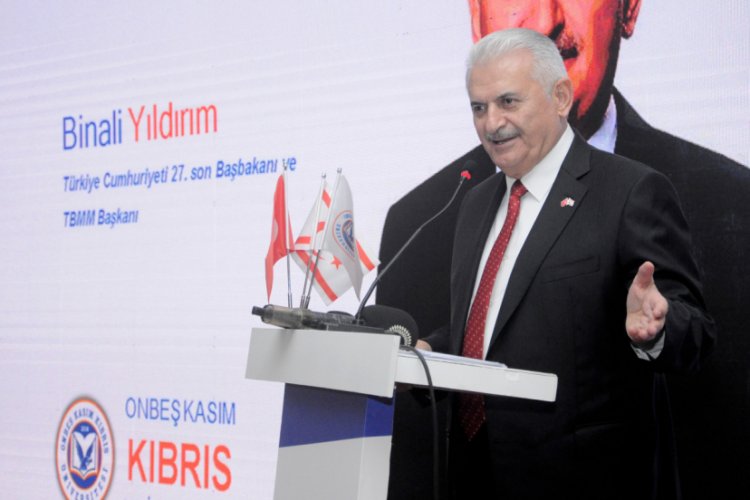Binali Yıldırım: Kıbrıs meselesi yoktur, KKTC vardır