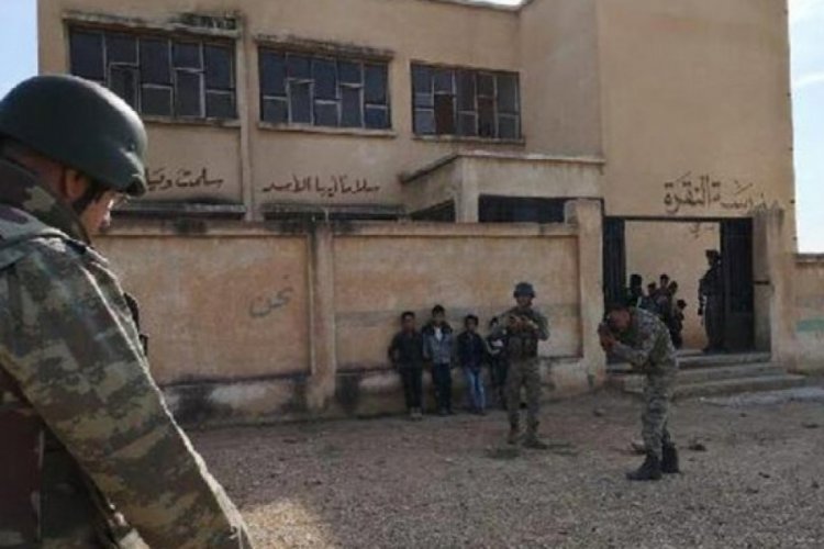Milli Savunma a&ccedil;ıkladı! PKK/YPG okulu mevzi yapmış