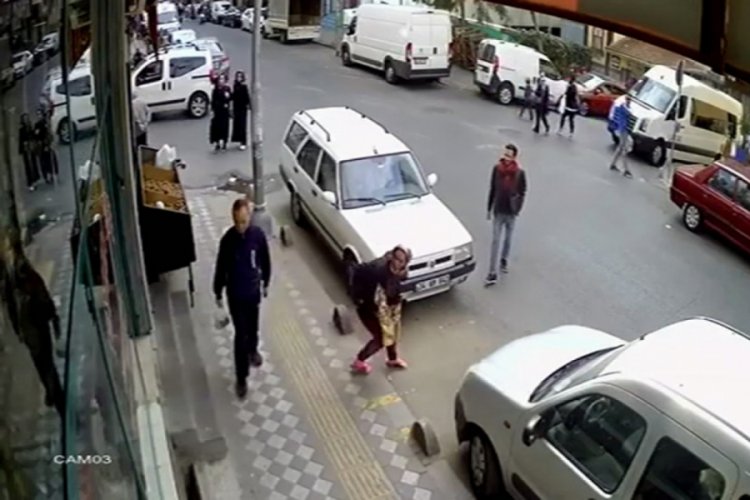 Bah&ccedil;elievler'de akıllara durgunluk veren g&ouml;r&uuml;nt&uuml;