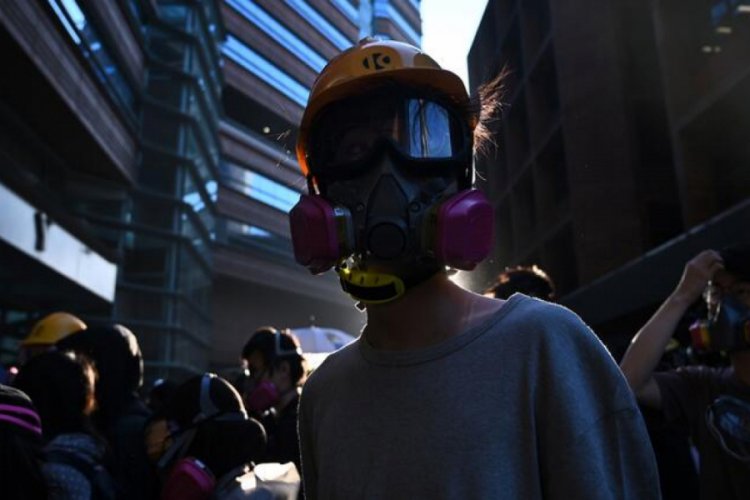 Hong Kong'da mahkeme 'maske takma' yasağını Temel Yasa'ya aykırı buldu