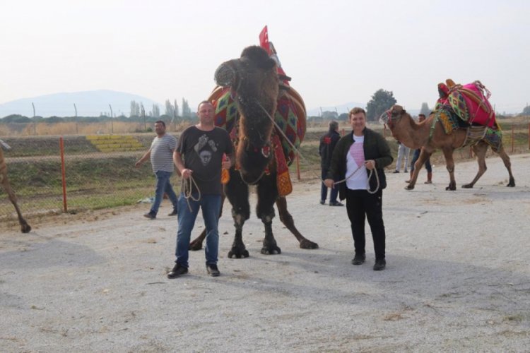Deve g&uuml;reşleri havut t&ouml;reni yapıldı