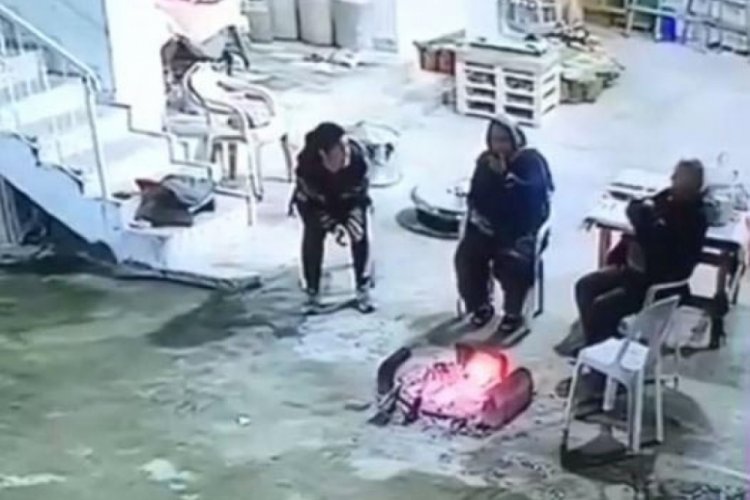 Cam fasulye konservesi patladı, korkuyla ka&ccedil;ıştılar