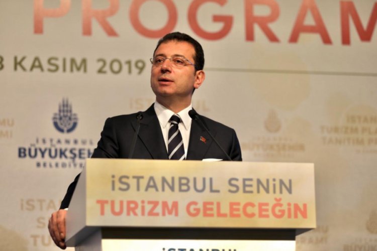 İmamoğlu, "İstanbul Turizm Platformu" toplantısında konuştu