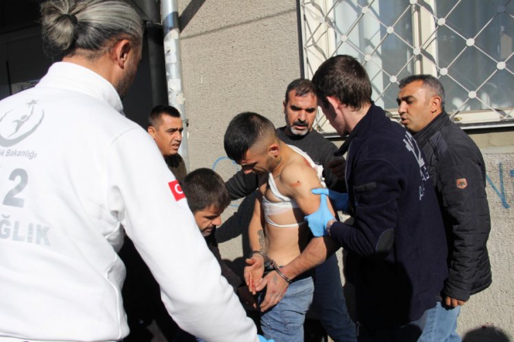 Kayseri'de jiletli saldırgan tutuklandı
