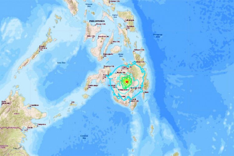 Filipinler'de 5.9 b&uuml;y&uuml;kl&uuml;ğ&uuml;nde deprem