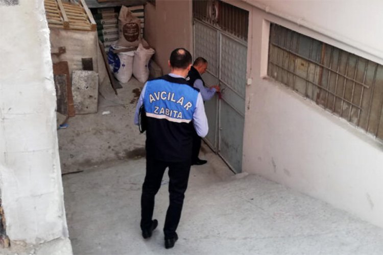 Depoda kimyasal koku alarmı