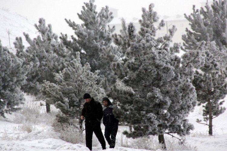 Doğu Anadolu buz kesti! -14 derece...
