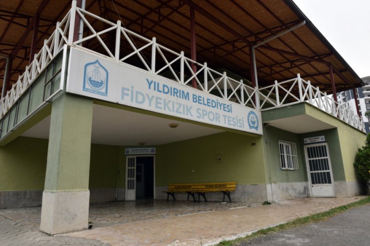 Bursa Fidyekızık Spor Tesisi yeniden canlanıyor