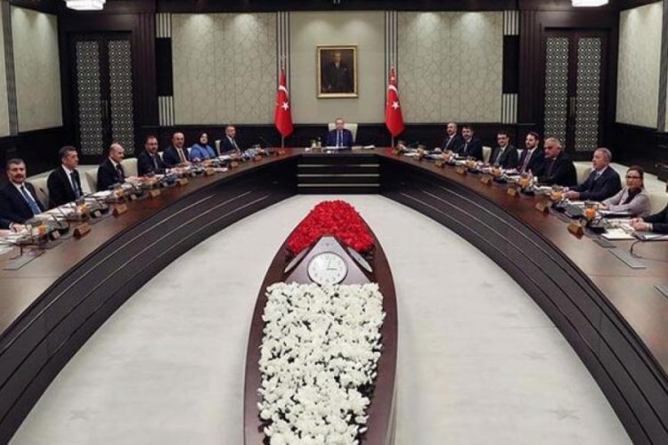 Cumhurbaşkanlığı Kabinesi Beştepe'de toplandı