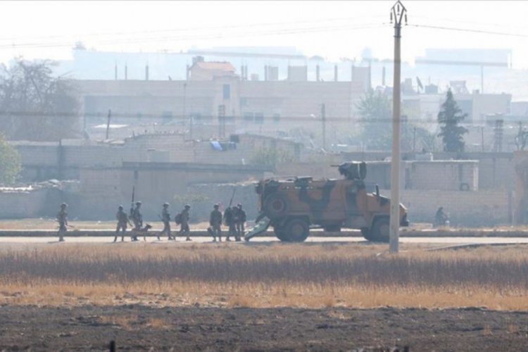 MSB: Mehmet&ccedil;iğimiz Tel Abyad'da yol kontrollerine devam ediyor