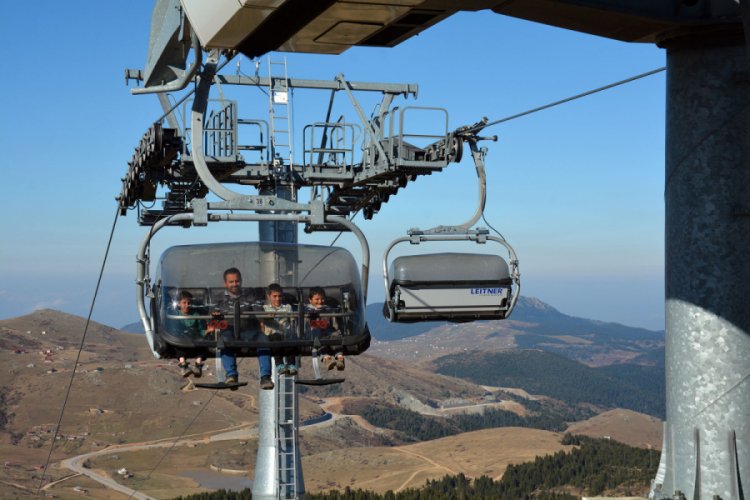 &Ccedil;ambaşı Yaylası'nda g&ouml;n&uuml;llerince eğlendiler