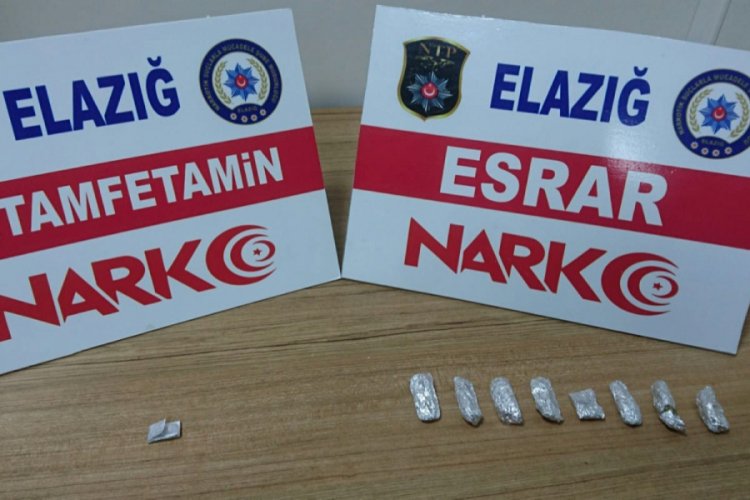 Elazığ'da uyuşturucu ile m&uuml;cadele