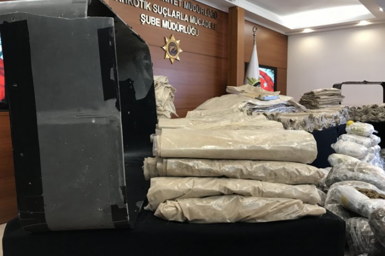 320 kilo uyuşturucuyu 'Bozok' buldu