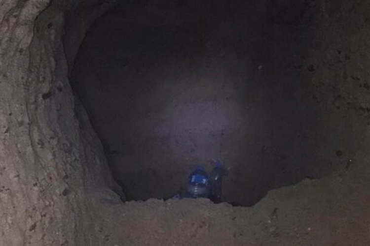 Yerin 25 metre altında su&ccedil;&uuml;st&uuml; yakalandılar