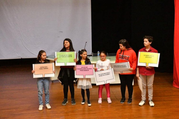 &Ccedil;ocuk Hakları Festivali başladı