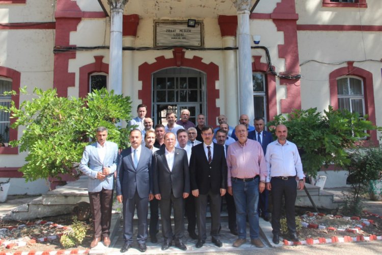 Bursa'da mesleki eğitim ve gıda israfı TOBB'da masaya yatırıldı