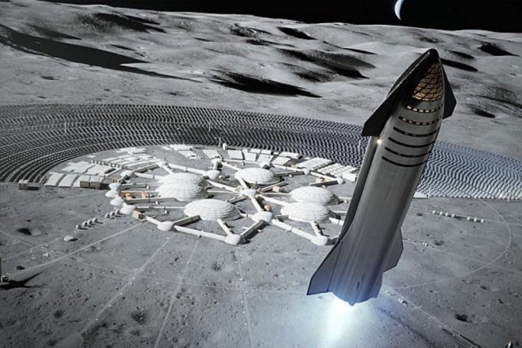 SpaceX'in Ay'a ilk nakliyatını 2022'de