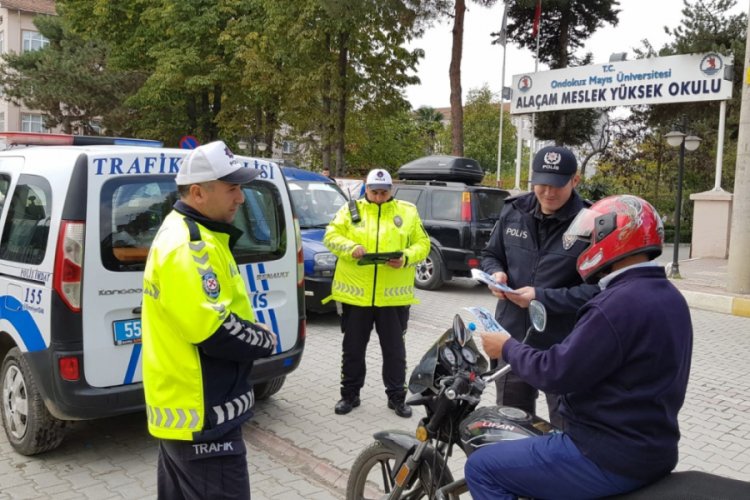 Emniyetten kask uygulaması