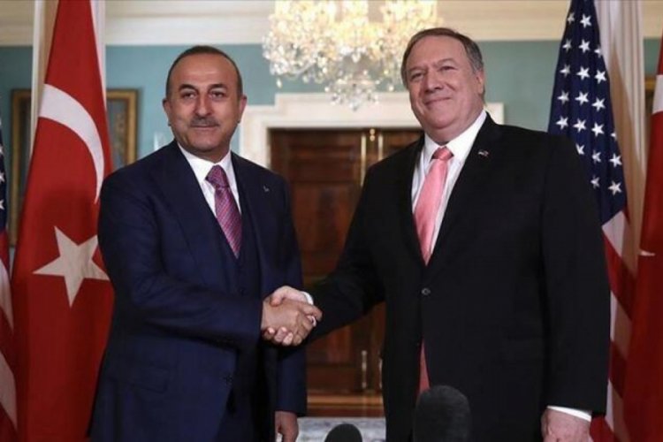 Bakan &Ccedil;avuşoğlu ile ABD'li mevkidaşı g&ouml;r&uuml;şt&uuml;