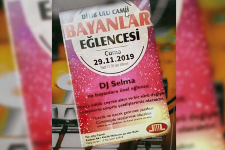 Eleştiriler &uuml;zerine eğlence iptal edildi