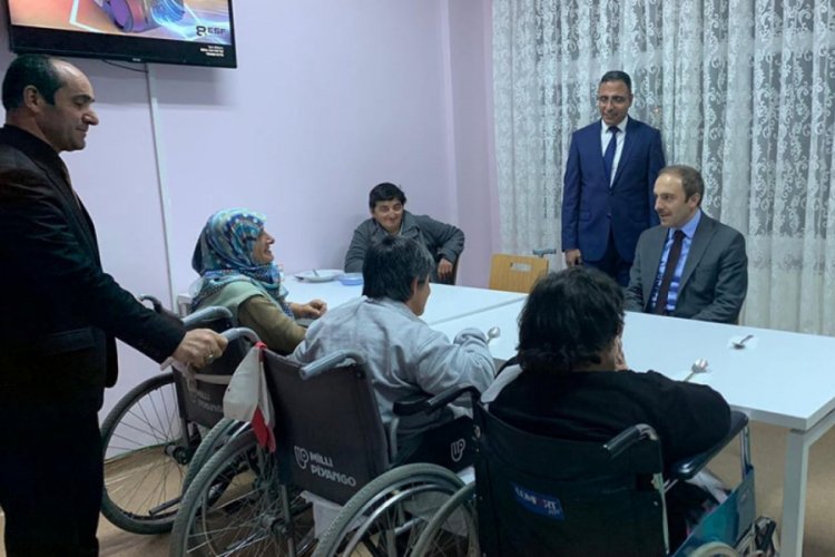 Vali Epcim Engelsiz Yaşam Merkezinde incelemelerde bulundu