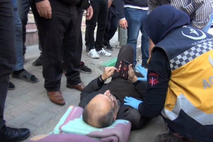 Bursa'da vicdansız sürücü yaşlı adamın ayağını kırıp kaçtı