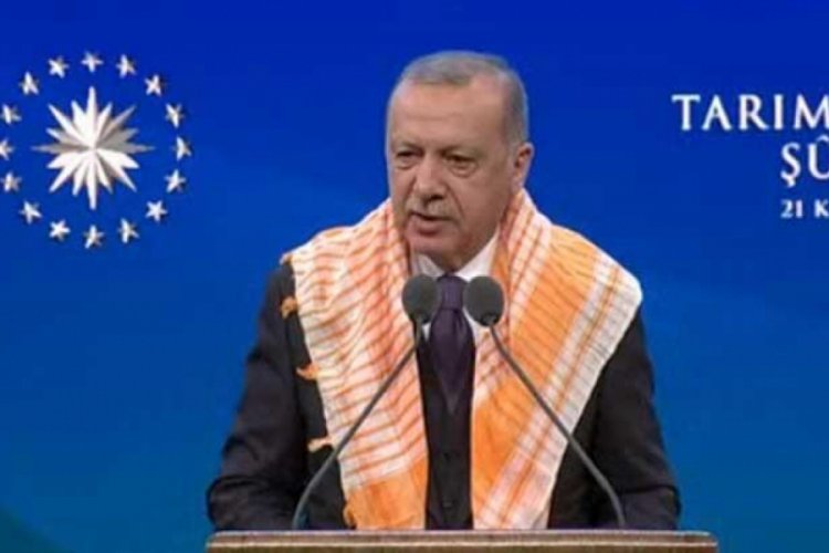 Erdoğan: Gıda g&uuml;venliği milli g&uuml;venlik meselesi