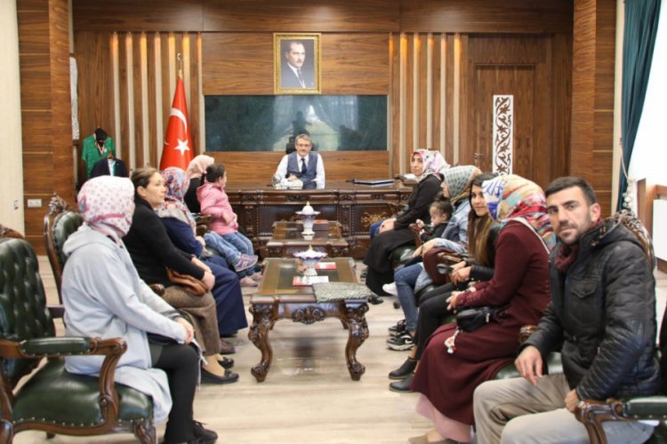 Vali Ekinci, vatandaşları dinledi