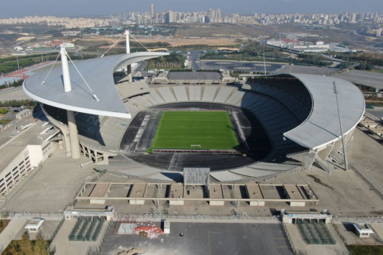 Atat&uuml;rk Olimpiyat Stadyumu'nun &ccedil;imleri değiştirildi