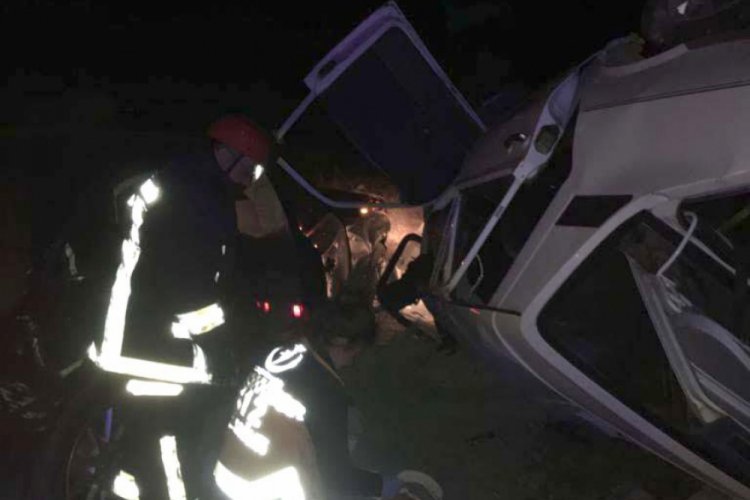 Denizli'de trafik kazası: 1 &ouml;l&uuml;, 3 yaralı