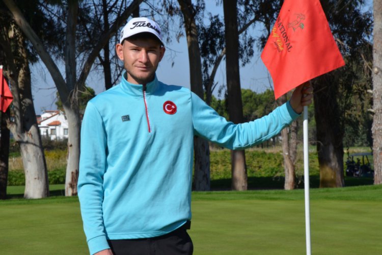 Milli golf&ccedil;&uuml; Taner Yama&ccedil;'ın hedefi European Tour'da oynamak