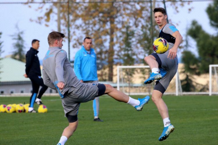 Trabzonspor, Ankarag&uuml;c&uuml; ma&ccedil;ı hazırlıklarını tamamladı