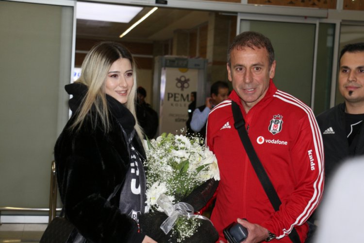 Beşiktaş, Konya'da coşkuyla karşılandı