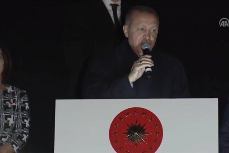 Cumhurbaşkanı Erdoğan: Ter&ouml;r &ouml;rg&uuml;t&uuml; YPG'ye verilen 33 bin TIR silahı bulduk, topluyoruz