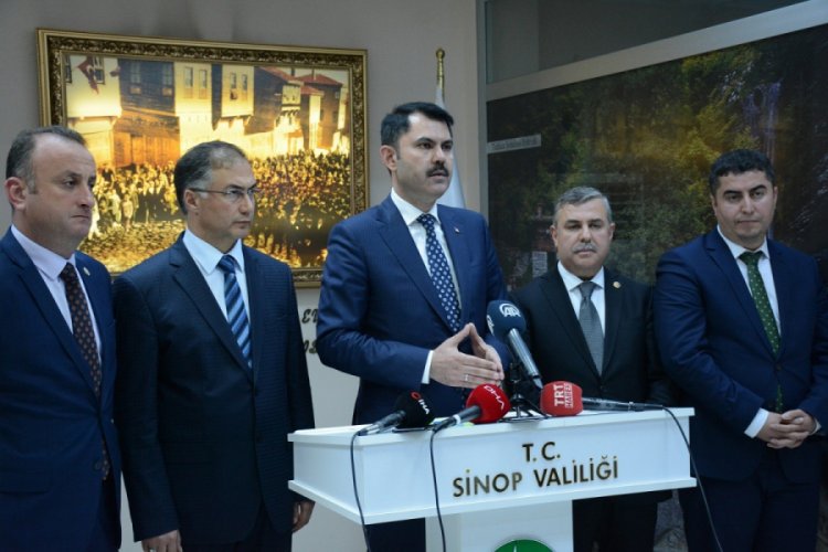 Bakan Kurum: "Sinop'u marka şehir haline getireceğiz"