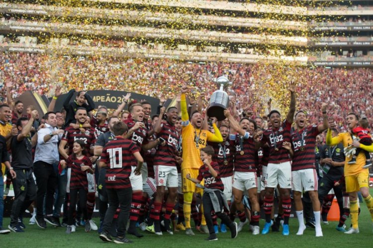 Tarihe ge&ccedil;en Libertadores Kupası finalinde kazanan Flamengo
