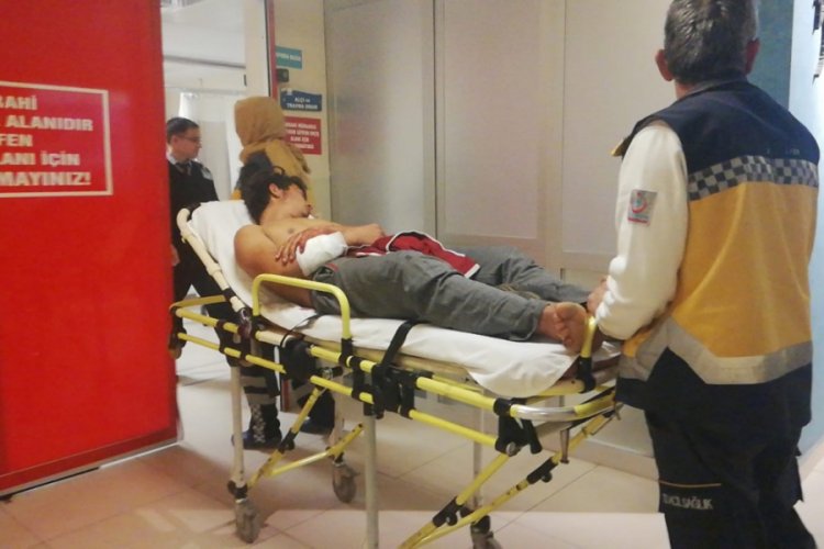 Bursa'da sıcak su kazanı bomba gibi patladı