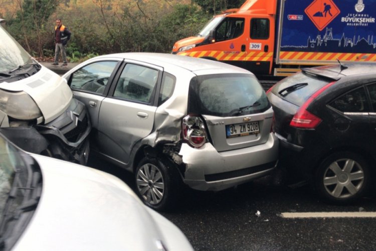 8 ara&ccedil; birbirine girdi, ortalık savaş alanına d&ouml;nd&uuml;