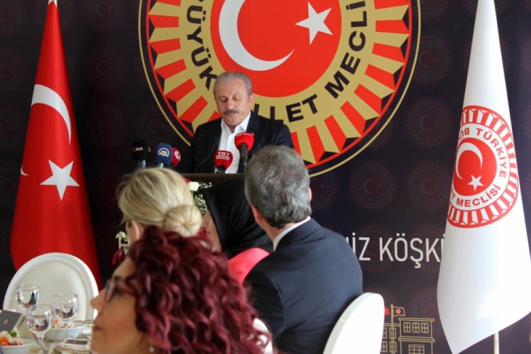 TBMM Başkanı Şentop &ouml;ğretmenlerle bir araya geldi