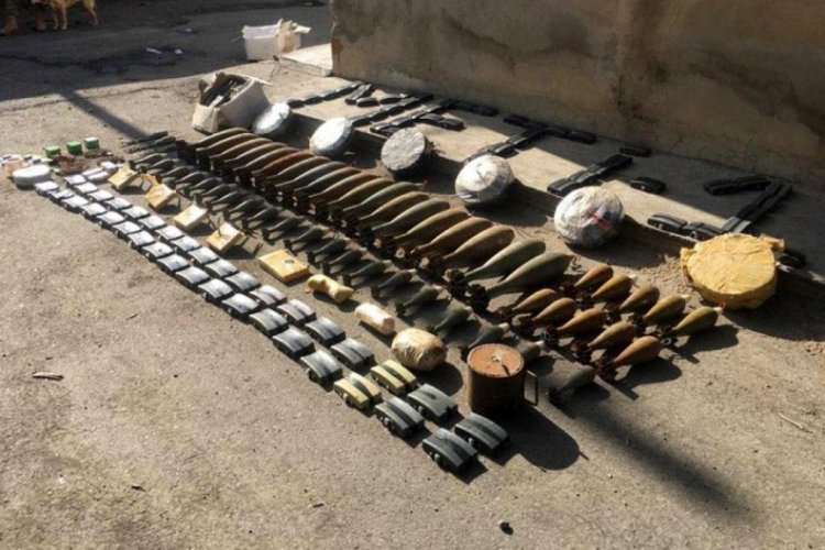 Resulayn'da &ccedil;ok sayıda patlayıcı imha edildi