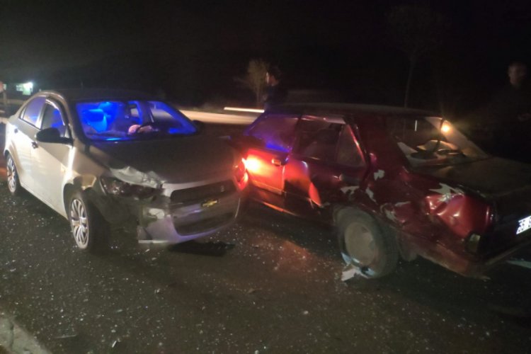 Samsun'da trafik kazası: 4 yaralı
