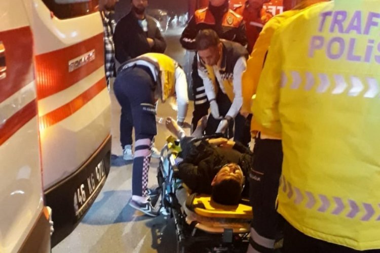 Kahramanmaraş'ta trafik kazası: 1 ağır yaralı