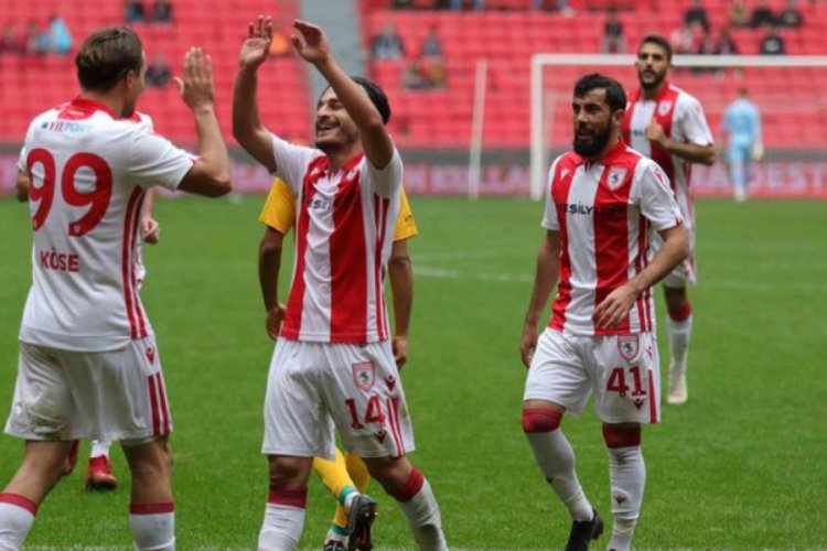 Samsunspor, Şanlıurfaspor'u dağıttı: 5-0