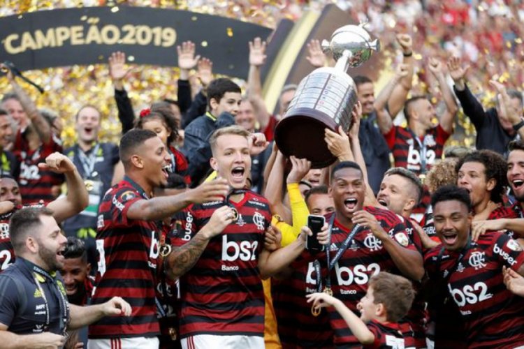 Flamengo şampiyonluk kutlaması sırasında şampiyon oldu!