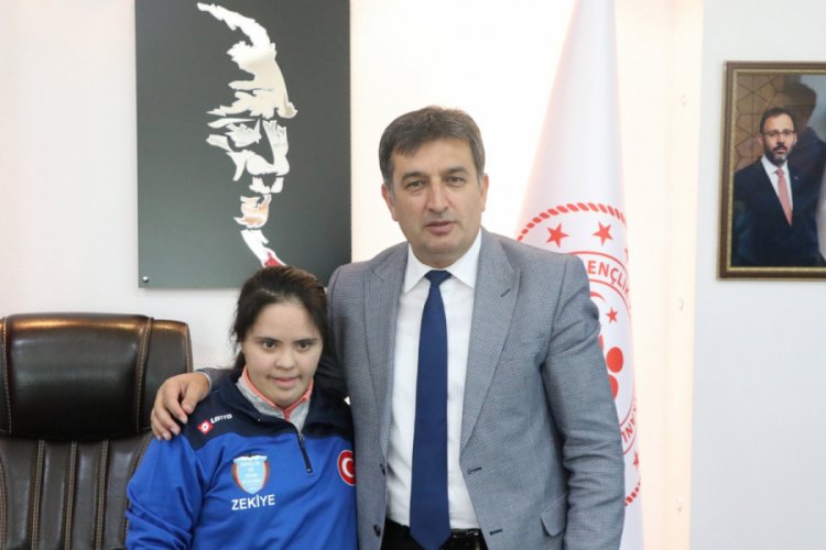 &Ouml;zel sporculardan &ouml;zel ziyaret